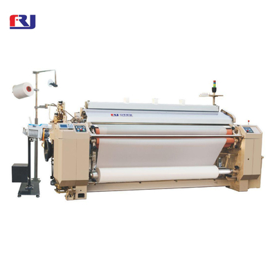 3.5kw कपड़े एयर जेट बुनाई मशीन डोबी शेडिंग डबल कपड़े पानी जेट loom